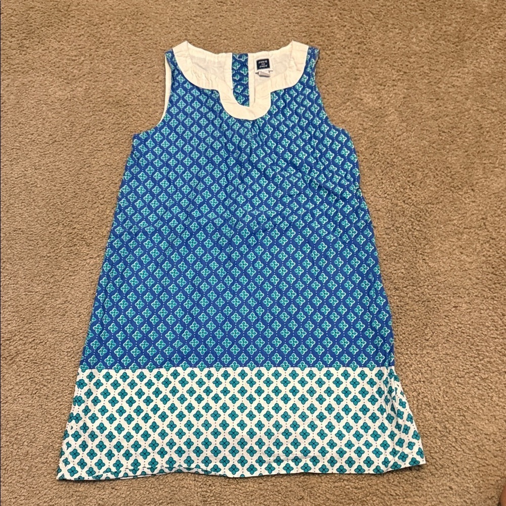 Janie and Jack Blue Floral Dress